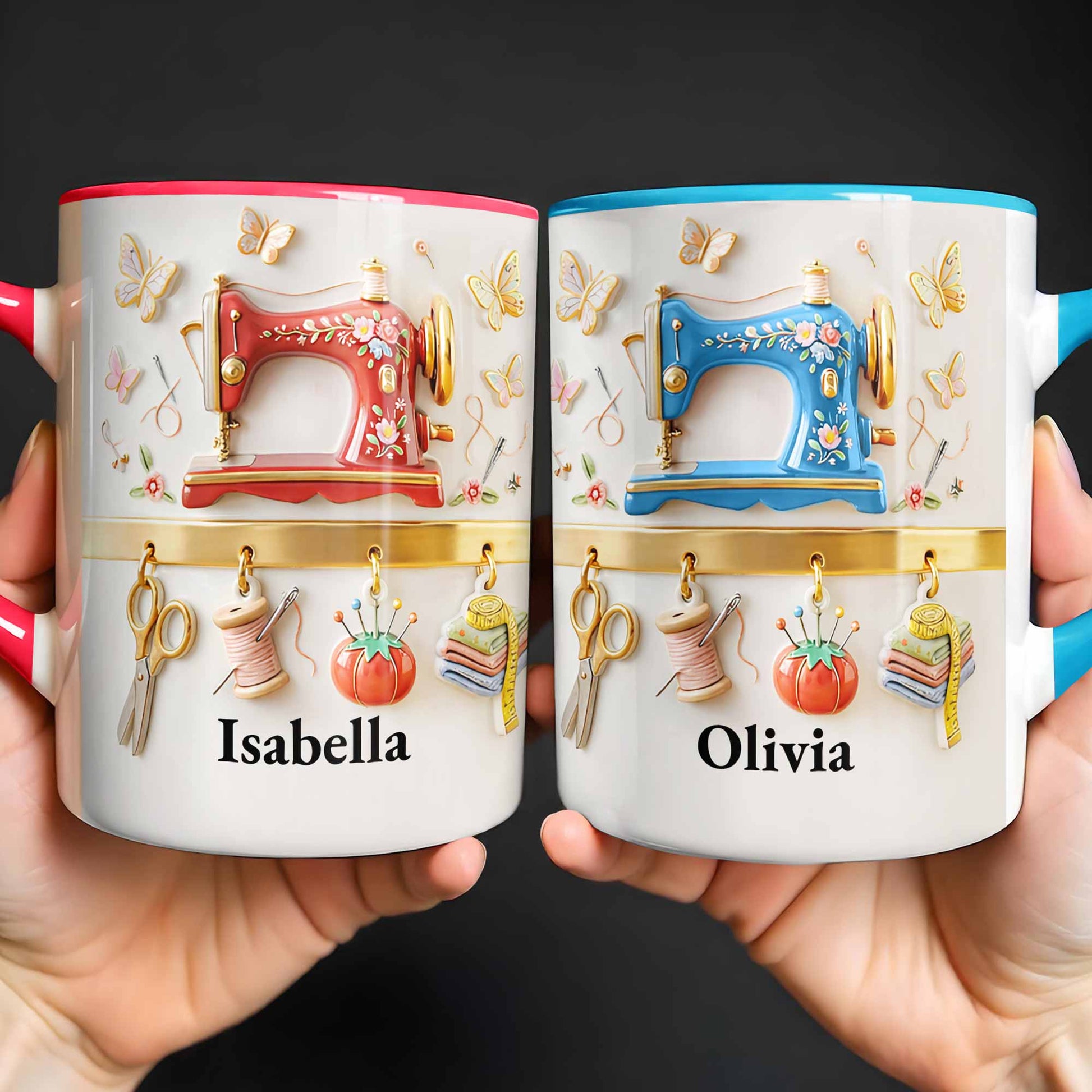 Celebrate Your Creativity With A Crafting Sewing Machine Mug