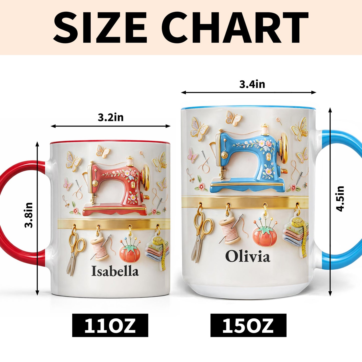 Celebrate Your Creativity With A Crafting Sewing Machine Mug