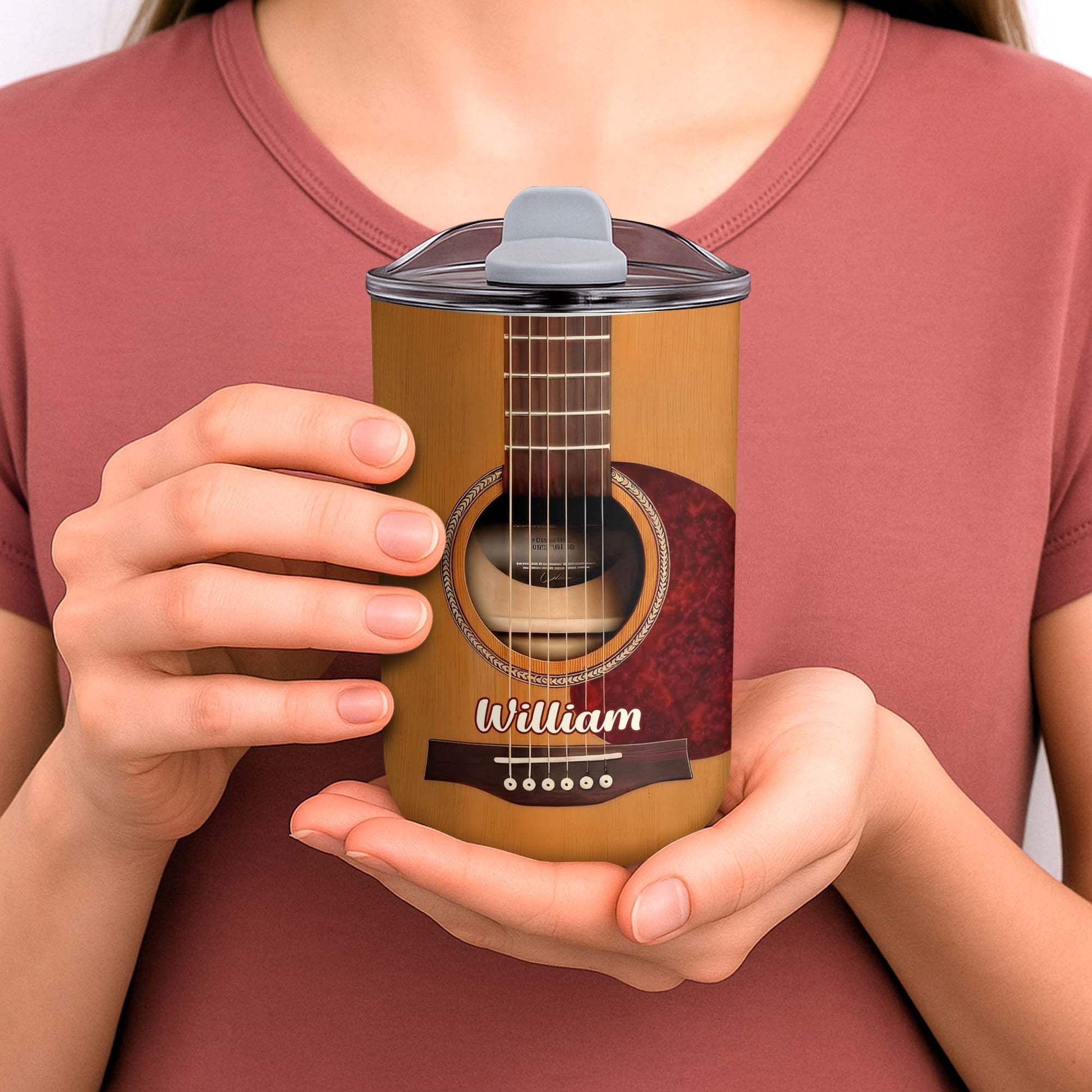 Music Is Life That's Why Our Hearts Have Beats Acoustic Guitar