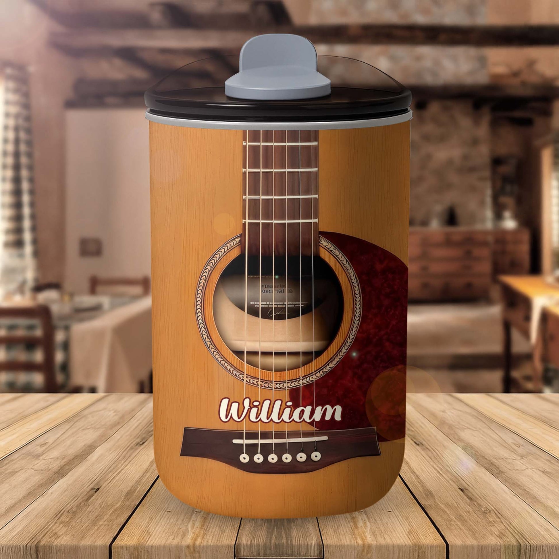 Music Is Life That's Why Our Hearts Have Beats Acoustic Guitar