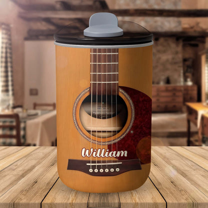 Music Is Life That's Why Our Hearts Have Beats Acoustic Guitar