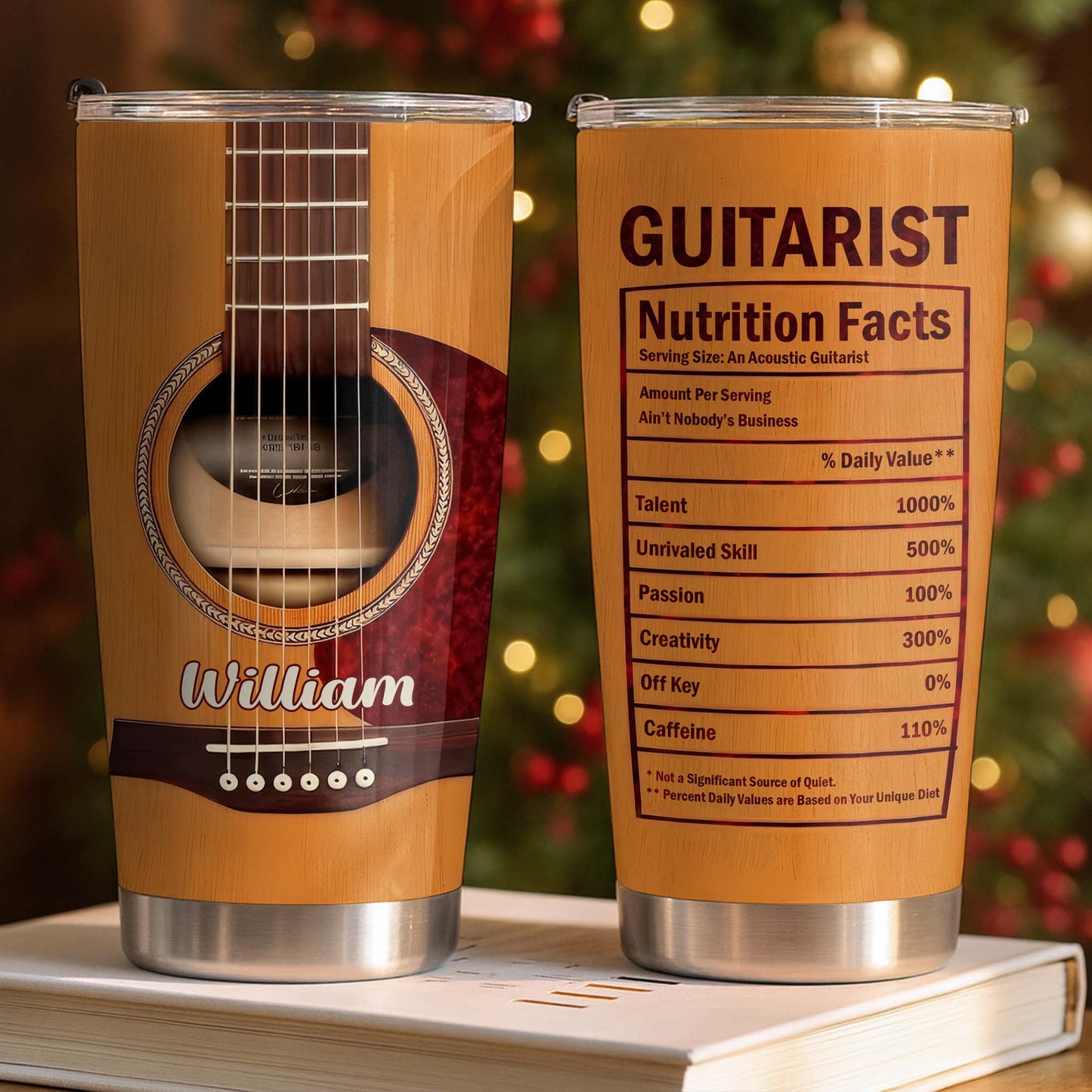 To My Incredible Musician, Let Your Music Soar, Guitar Design