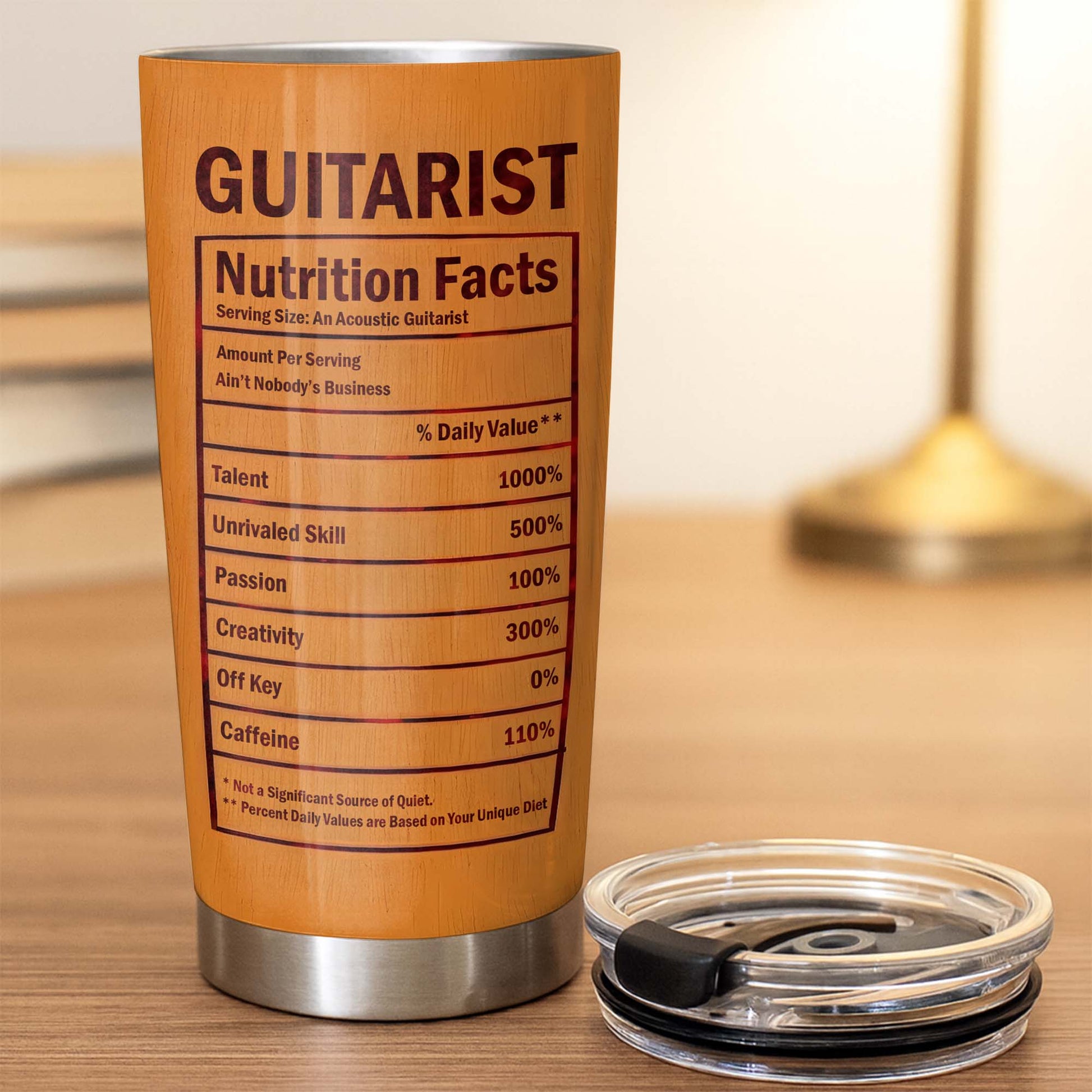 To My Incredible Musician, Let Your Music Soar, Guitar Design