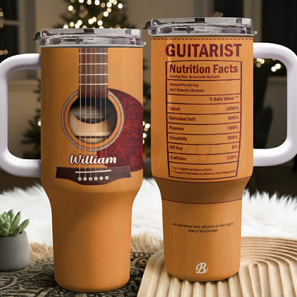 Guitarist Nutrition Facts Acoustic Guitar Musical Instrument