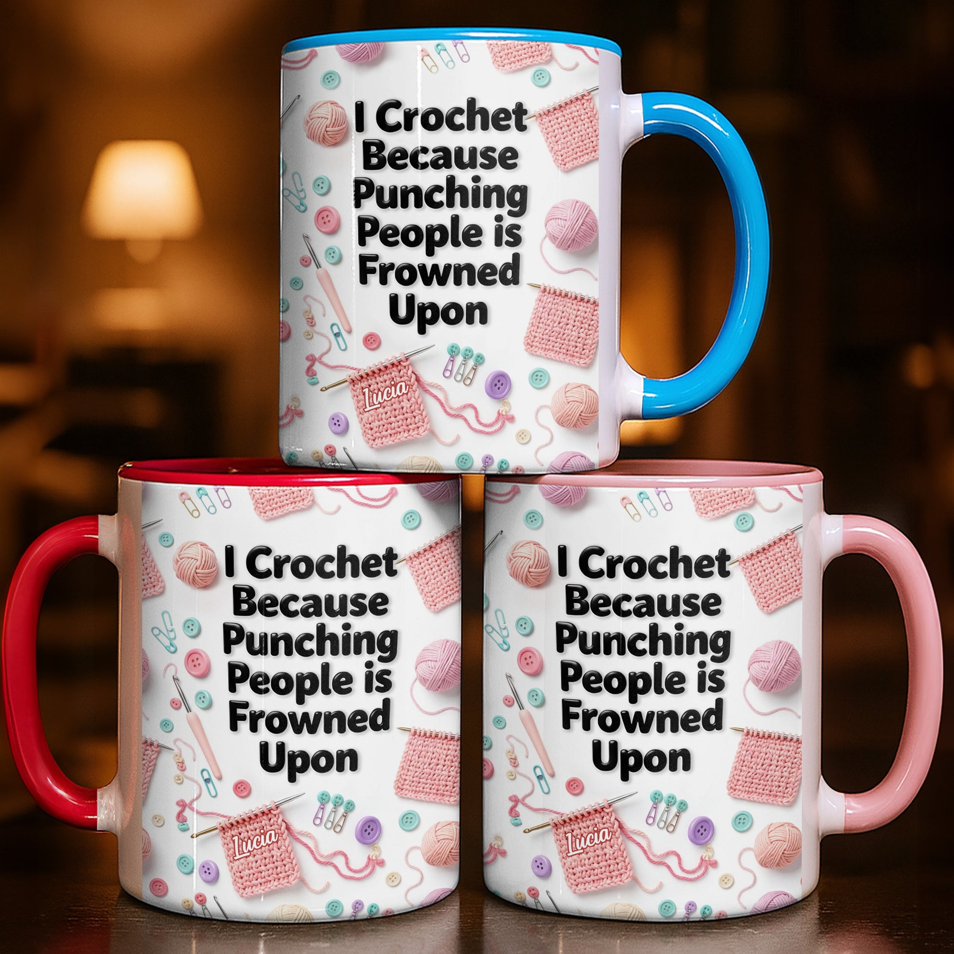 I Crochet Because Punching People Is Frowned Upon