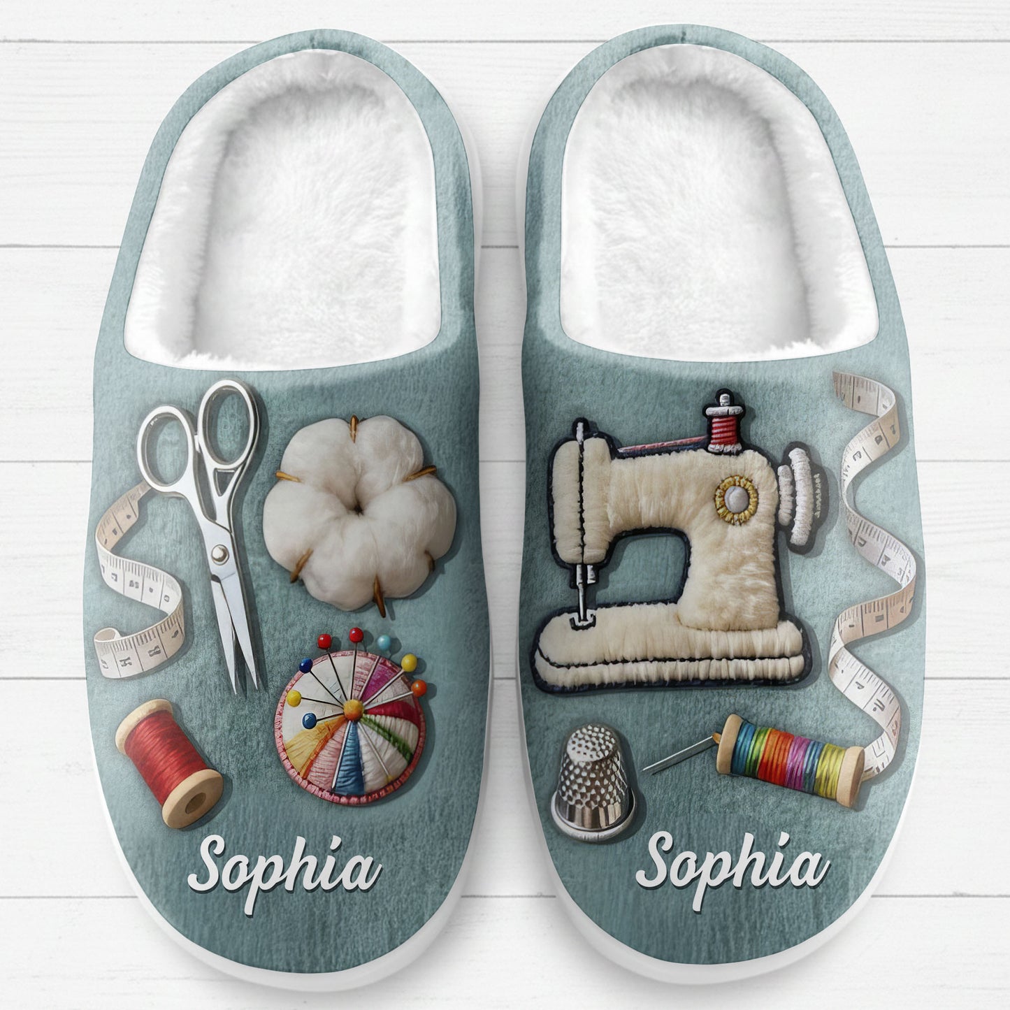 Customize With Your Name And Favorite Sewing Icons