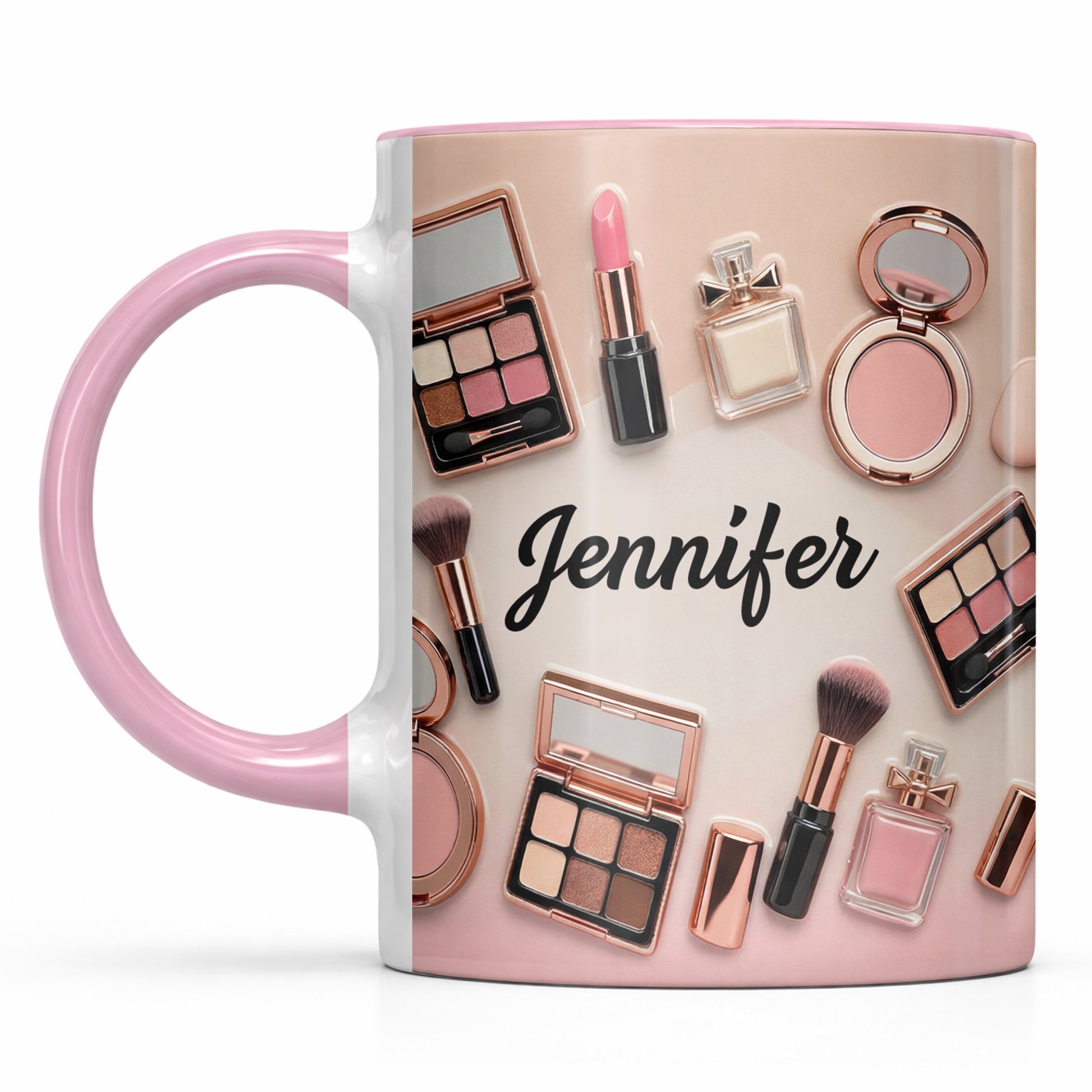 My Makeup Collection With Brushes And Lipstick