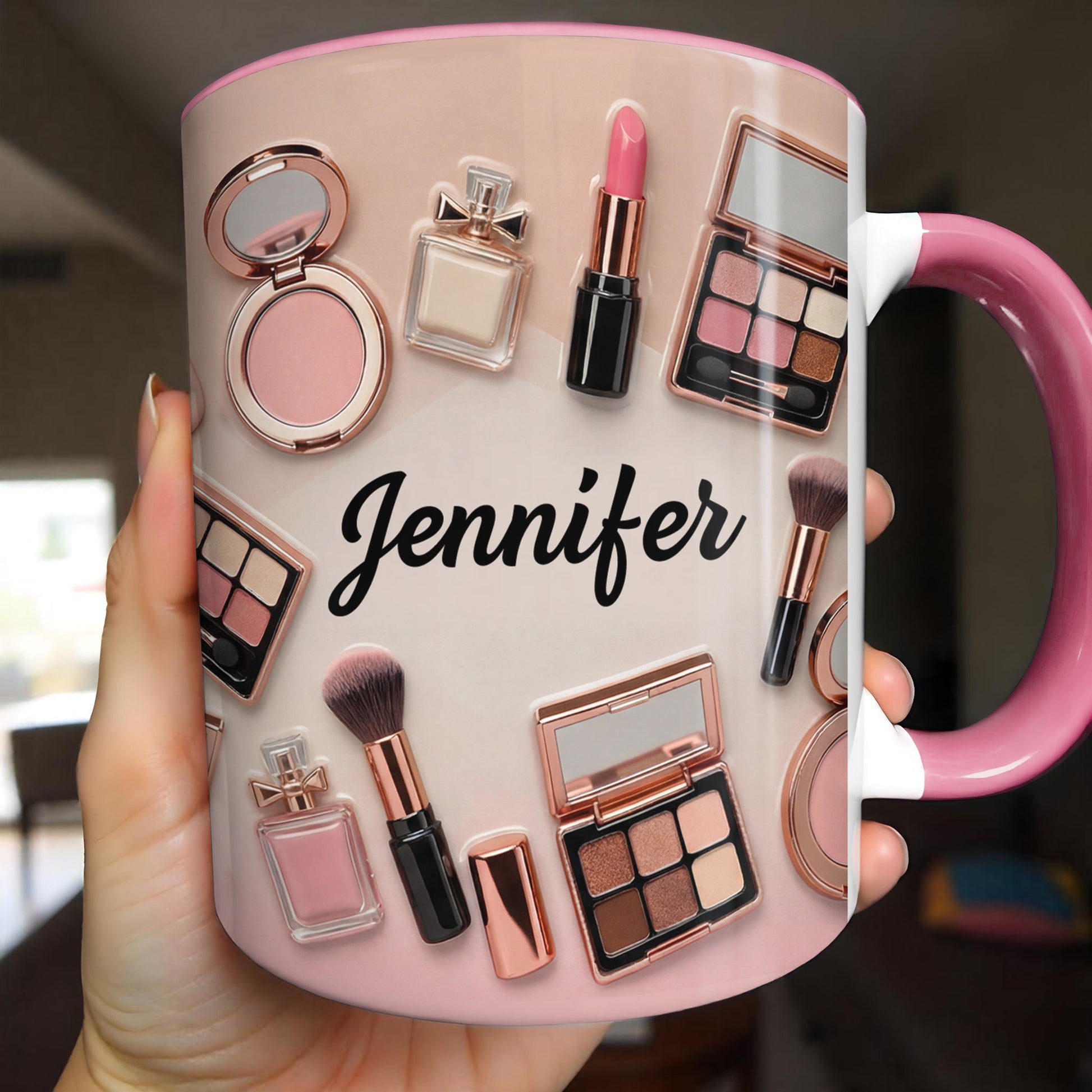 My Makeup Collection With Brushes And Lipstick