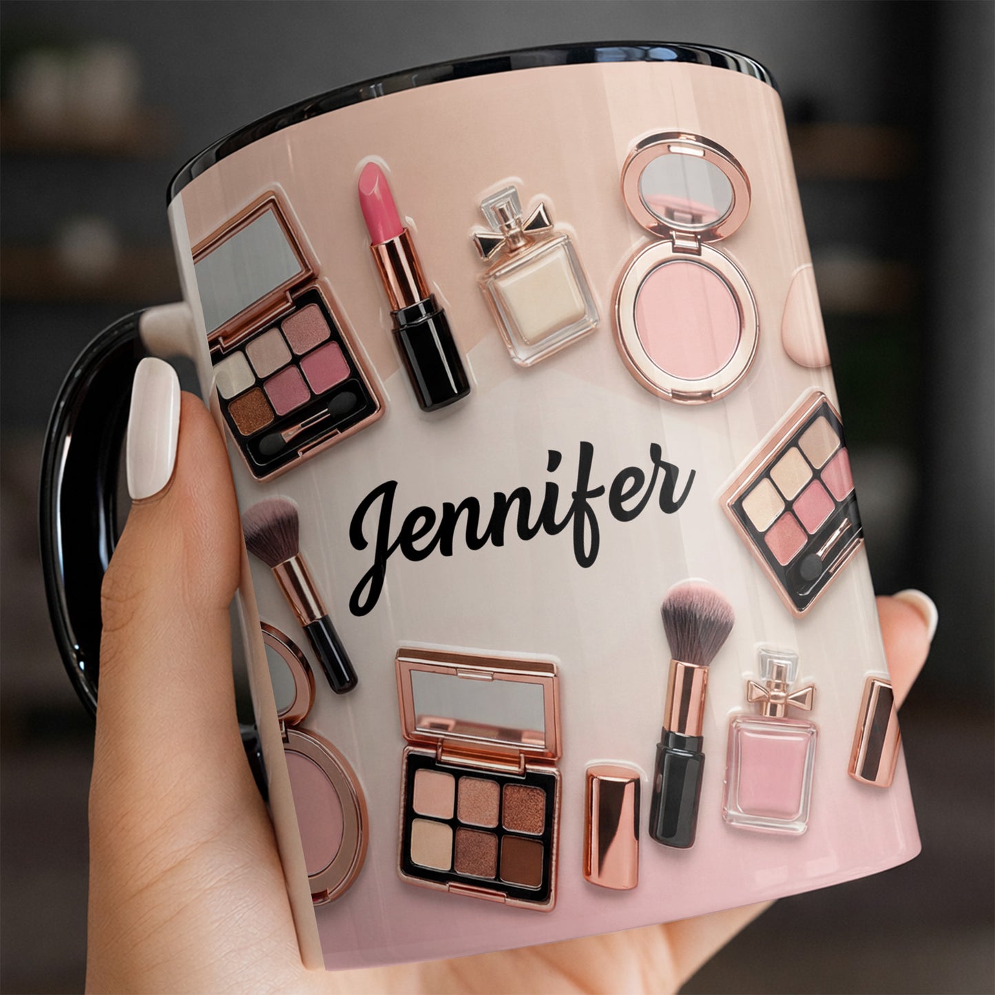 My Makeup Collection With Brushes And Lipstick