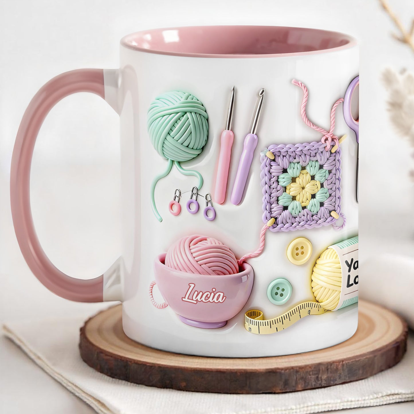 I Crochet So I Don't Kill People, Yarn And Crochet Hooks Design