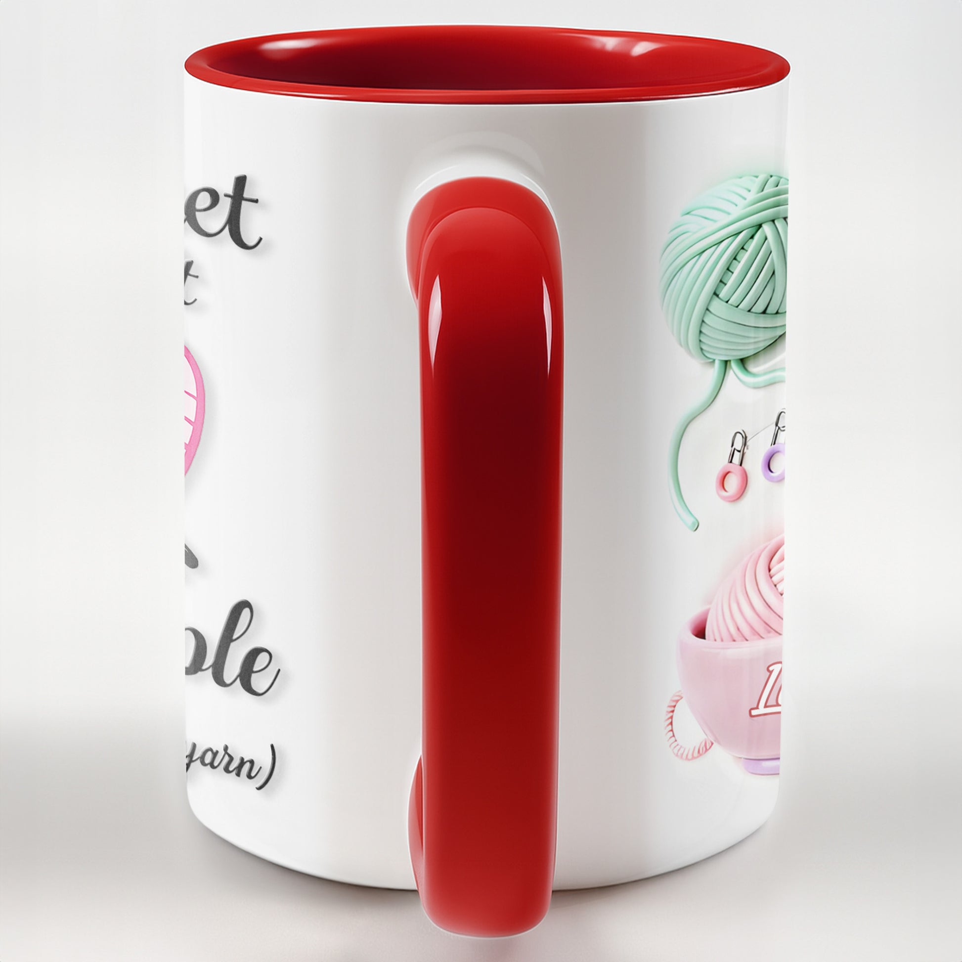 I Crochet So I Don't Kill People, Yarn And Crochet Hooks Design