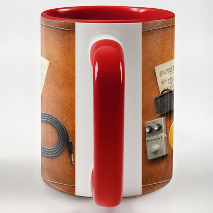 Guitar Lover with Music Notes