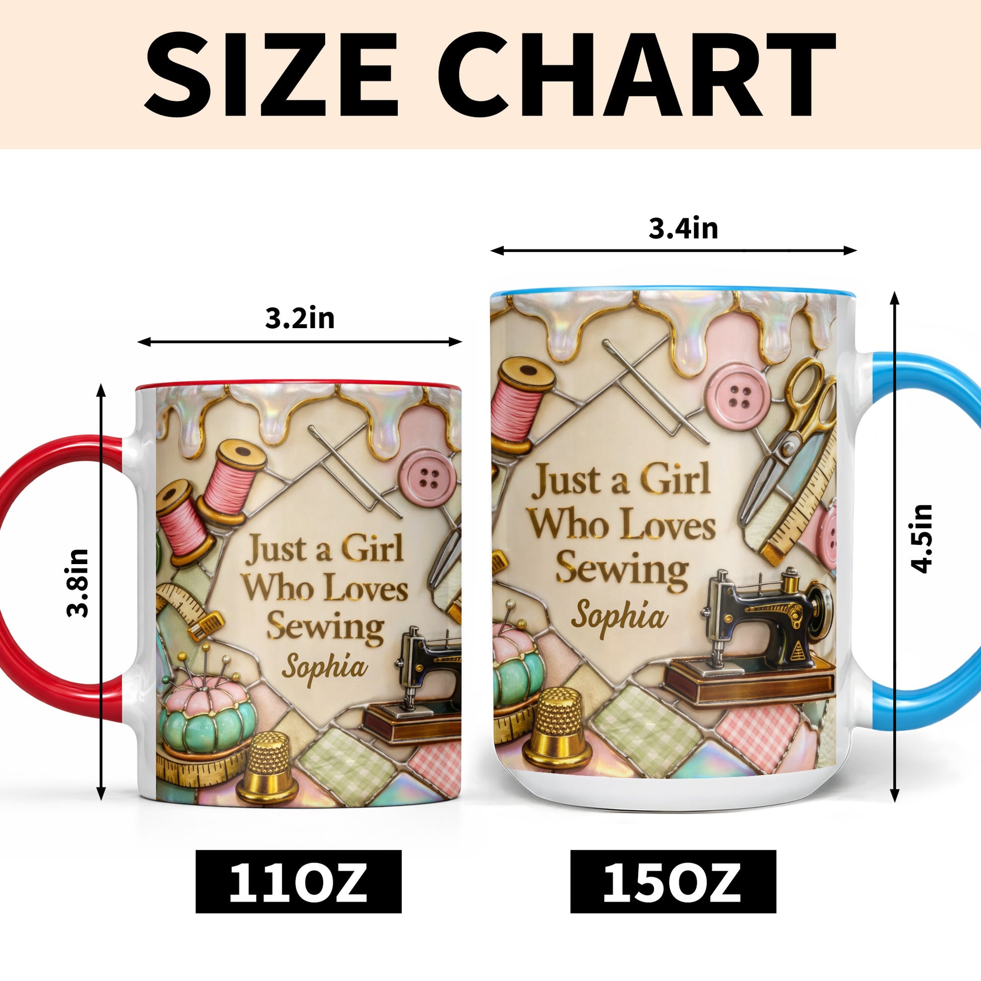 Just A Girl Who Loves Sewing, Creative Craft Design