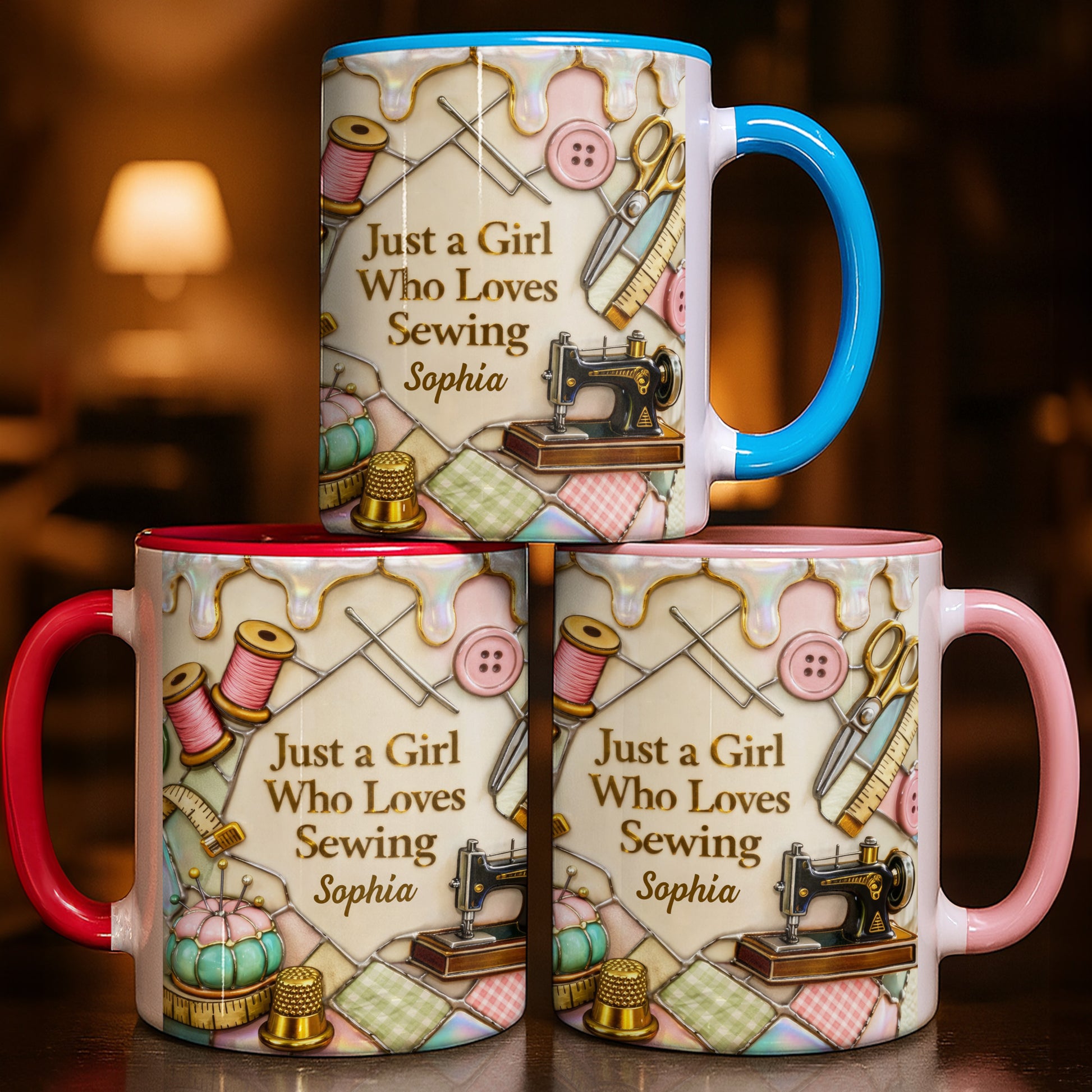 Just A Girl Who Loves Sewing, Creative Craft Design