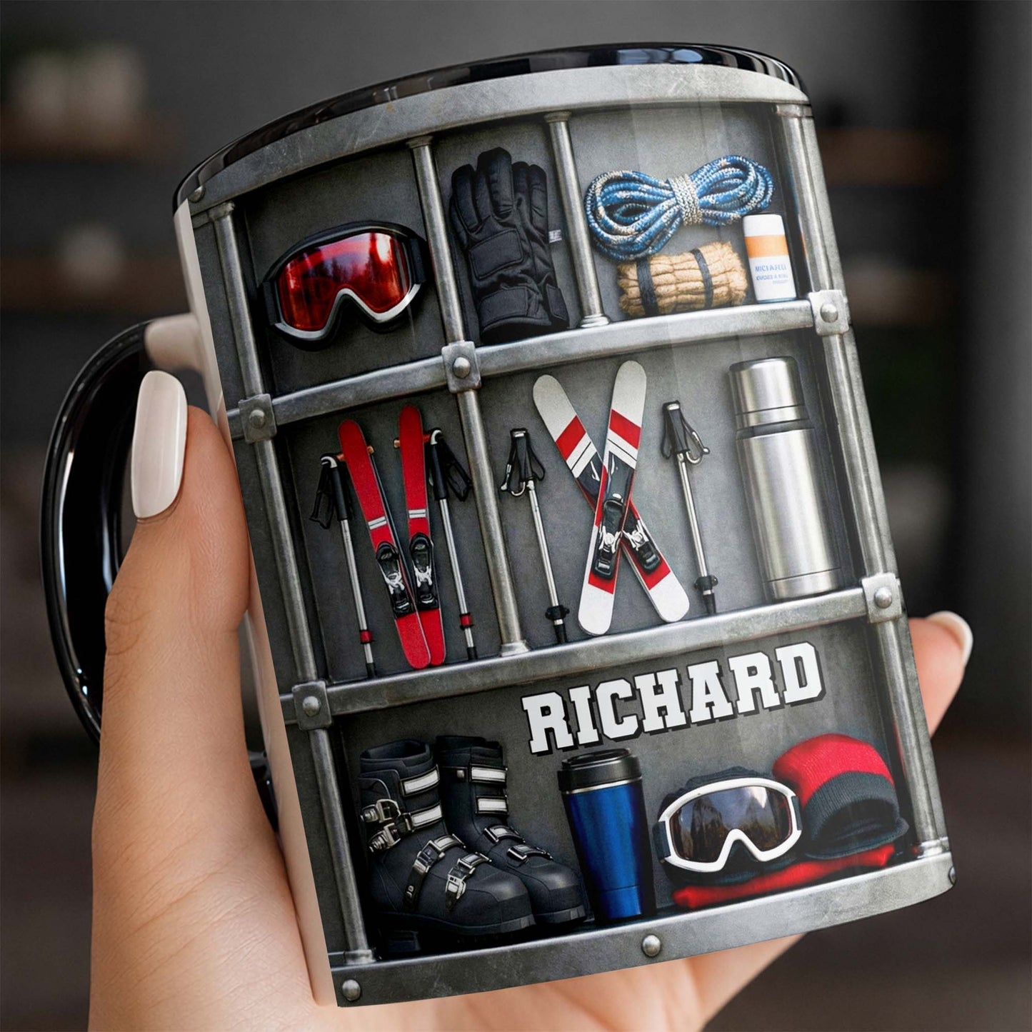 Skiing Is Not A Hobby Way Of Life Gear Locker Skis Goggles Boots