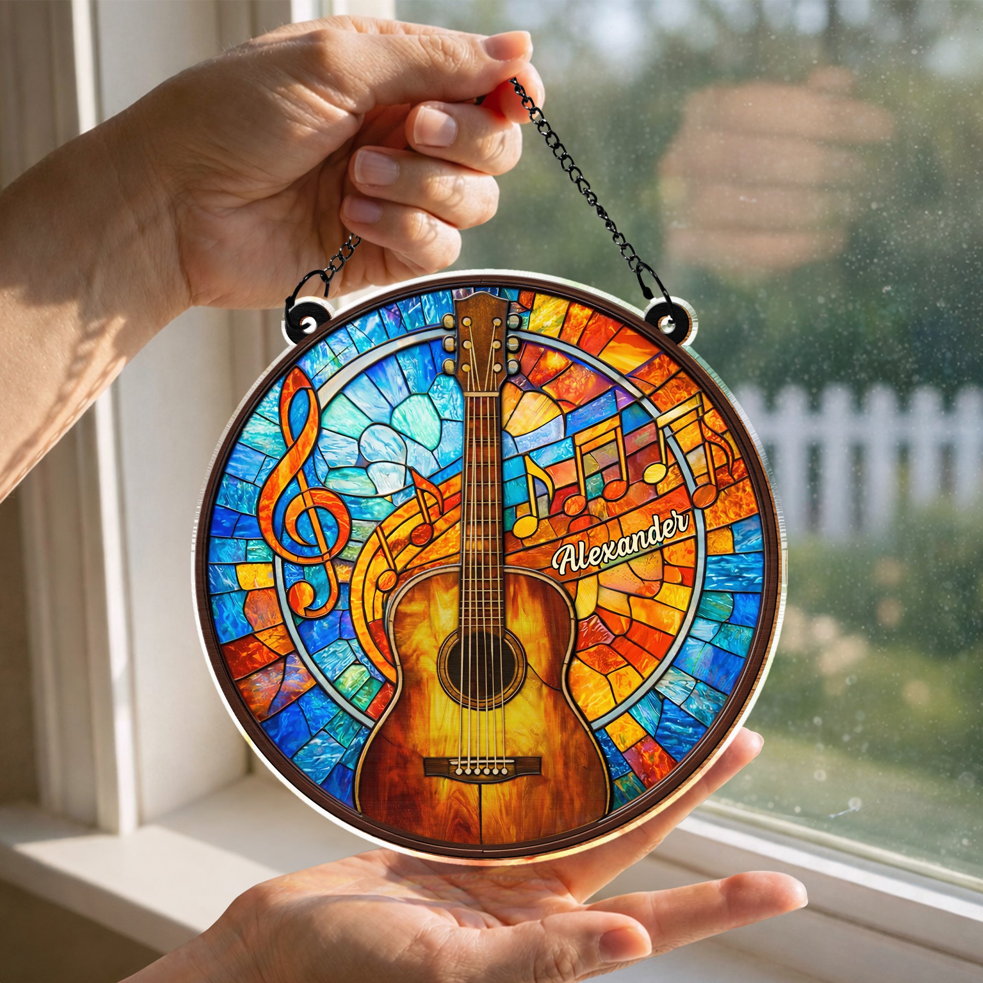 Music Is The Language Of The Soul Acoustic Guitar And Musical Notes