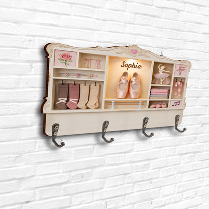 A Beautiful Ballerina Dancing With Ballet Shoes And Tutu