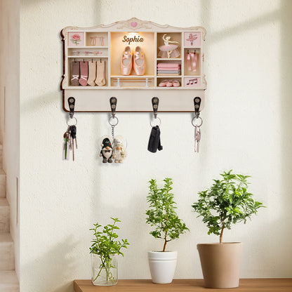 A Beautiful Ballerina Dancing With Ballet Shoes And Tutu