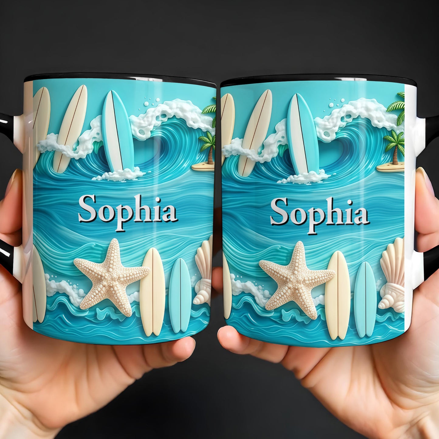 Sun Sand and Surf Living My Best Life Surfboards And Starfish Ocean