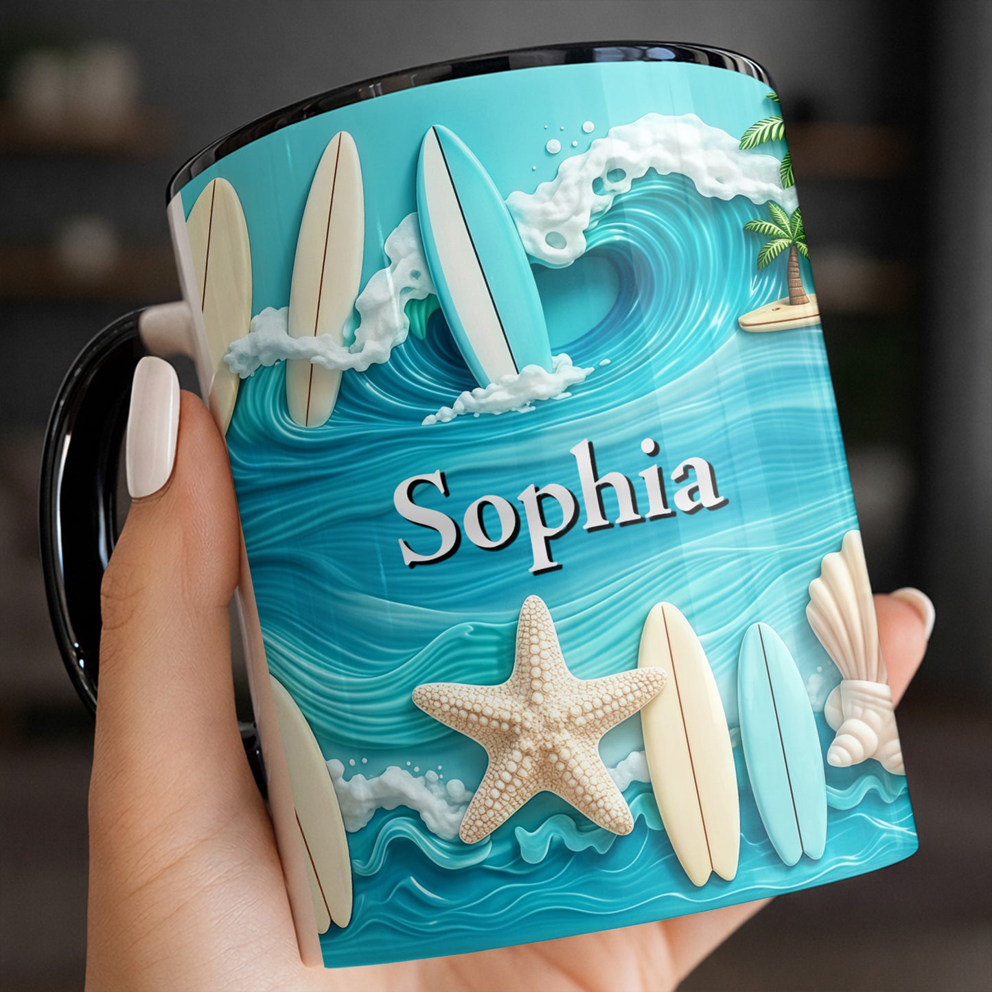 Sun Sand and Surf Living My Best Life Surfboards And Starfish Ocean