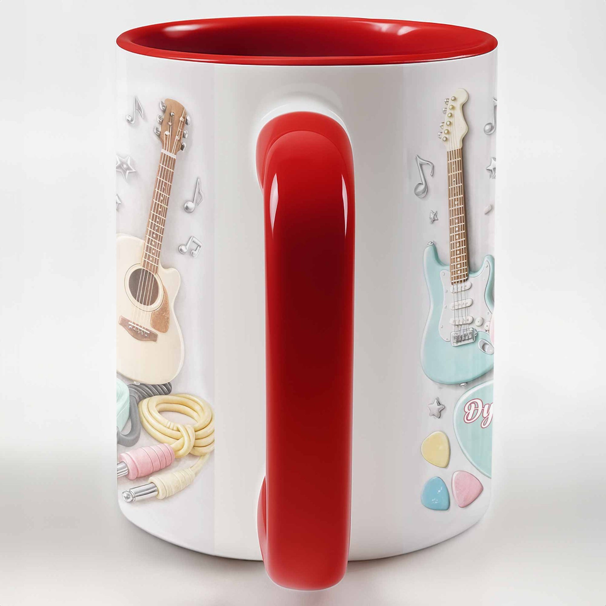 A Symphony Of Style And Sound Guitars And Music Notes