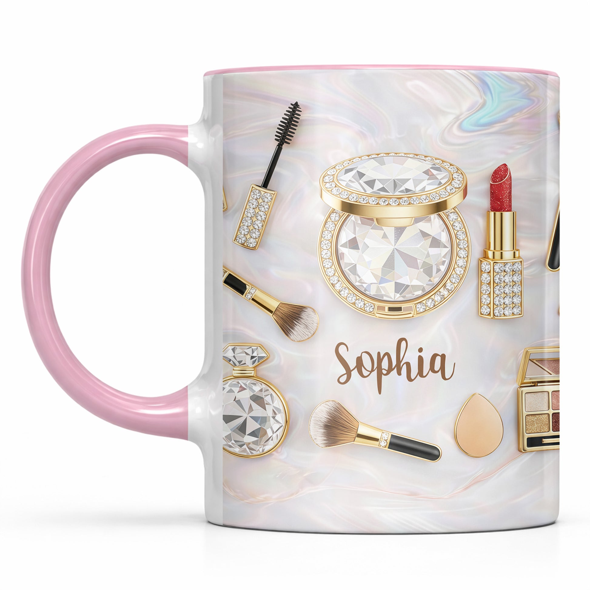 Stay Fabulous With My Everyday Essentials Makeup And Cosmetics Pattern