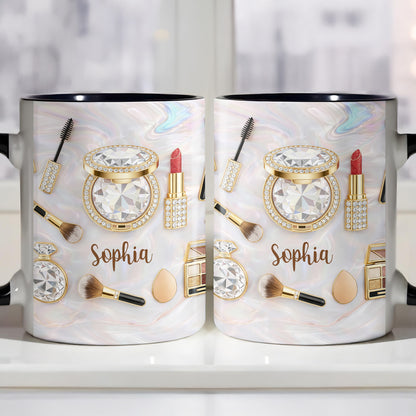 Stay Fabulous With My Everyday Essentials Makeup And Cosmetics Pattern