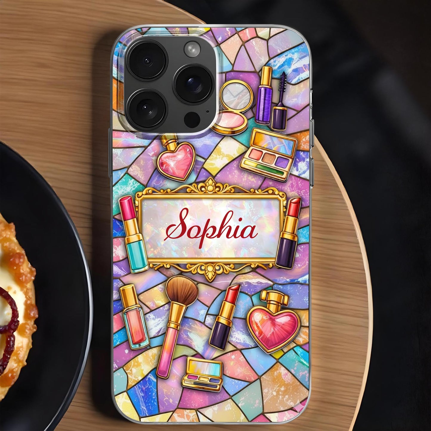 Sophia, Makeup Stained Glass