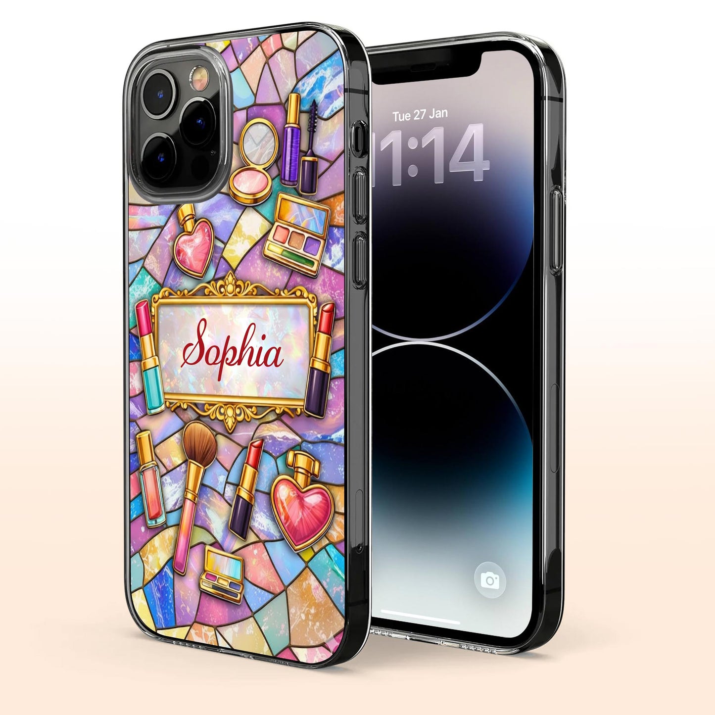 Sophia, Makeup Stained Glass