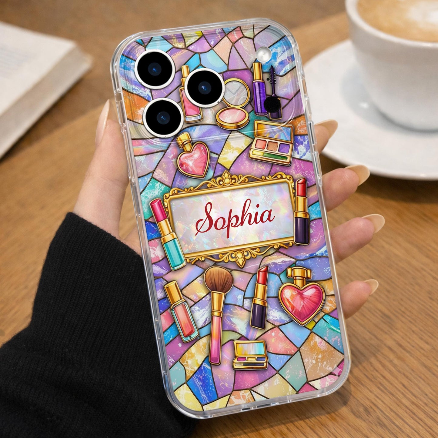 Sophia, Makeup Stained Glass