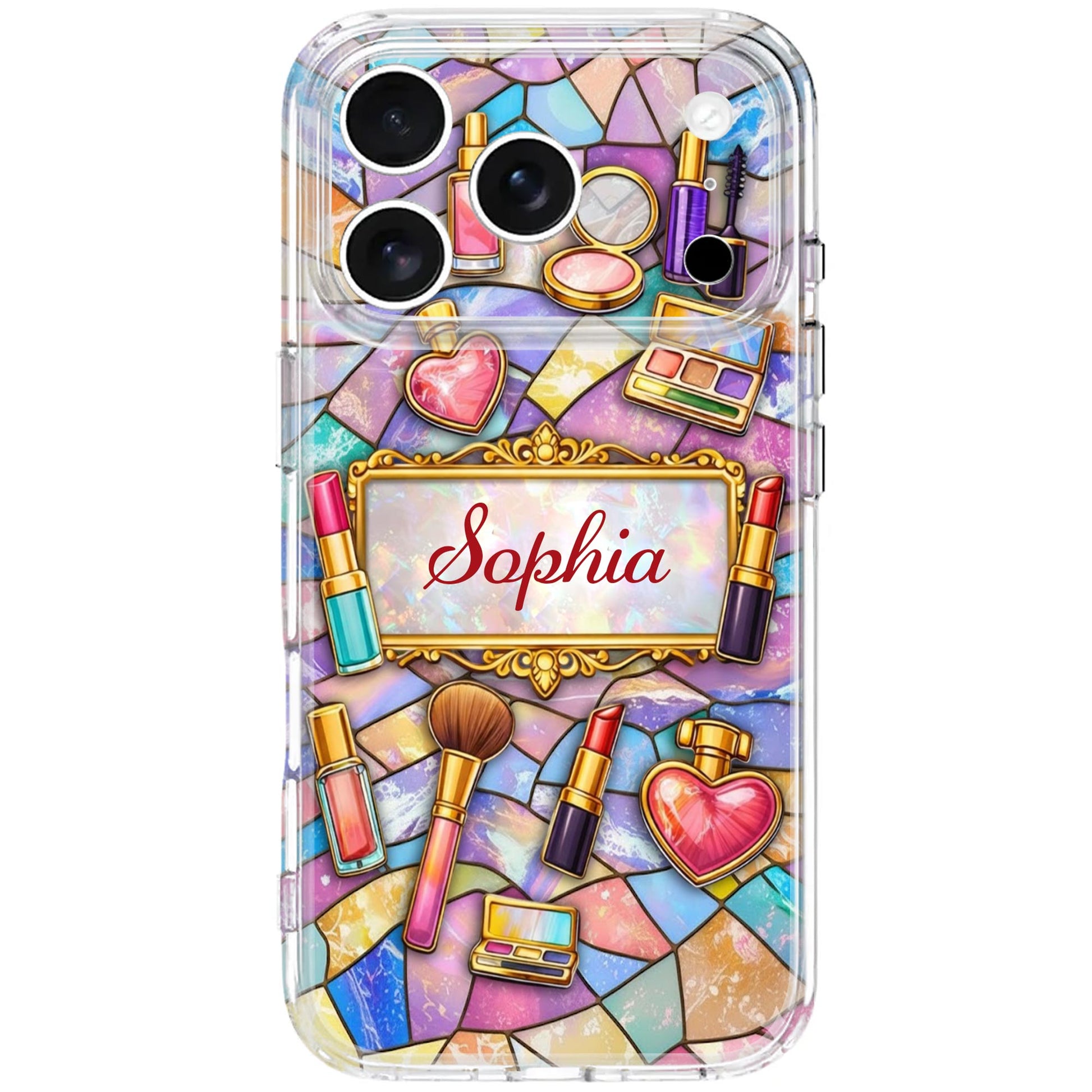 Sophia, Makeup Stained Glass