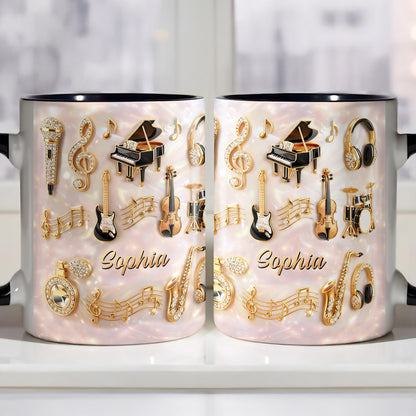 A Life Filled With Music And Golden Melodies Piano Violin Guitar