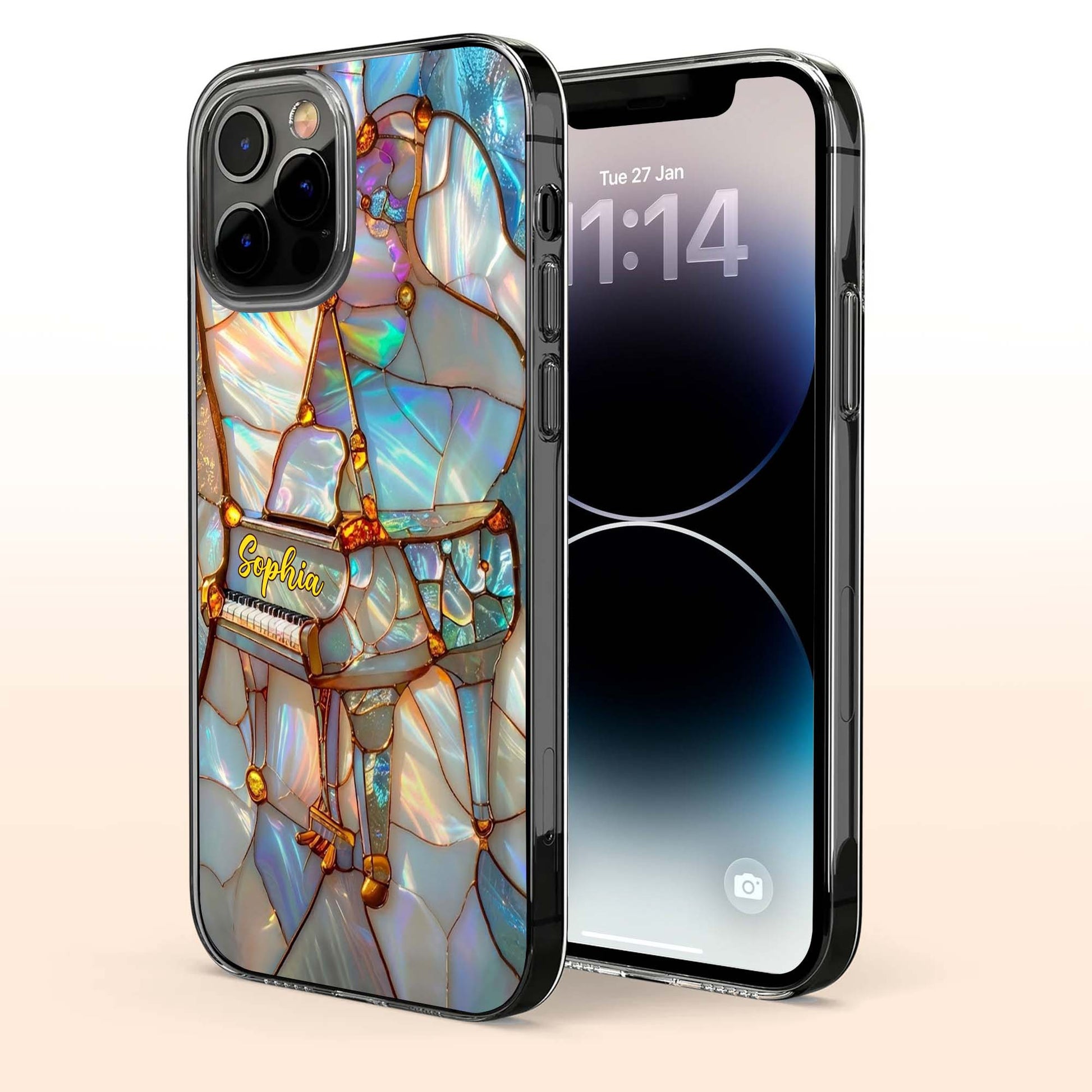 A Melody For The Soul Stained Glass Piano Art