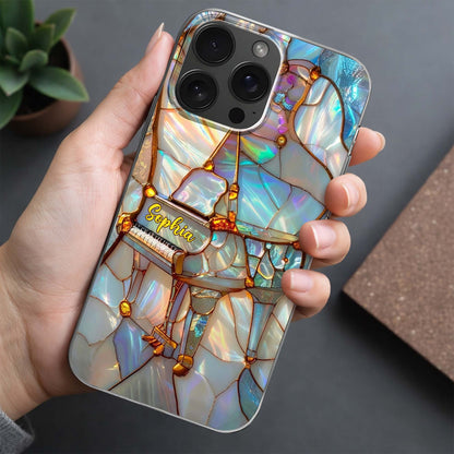 A Melody For The Soul Stained Glass Piano Art