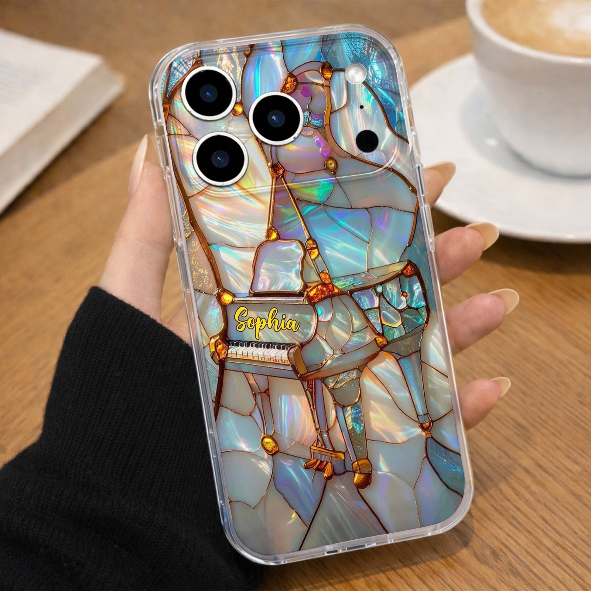 A Melody For The Soul Stained Glass Piano Art