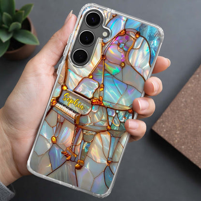 A Melody For The Soul Stained Glass Piano Art