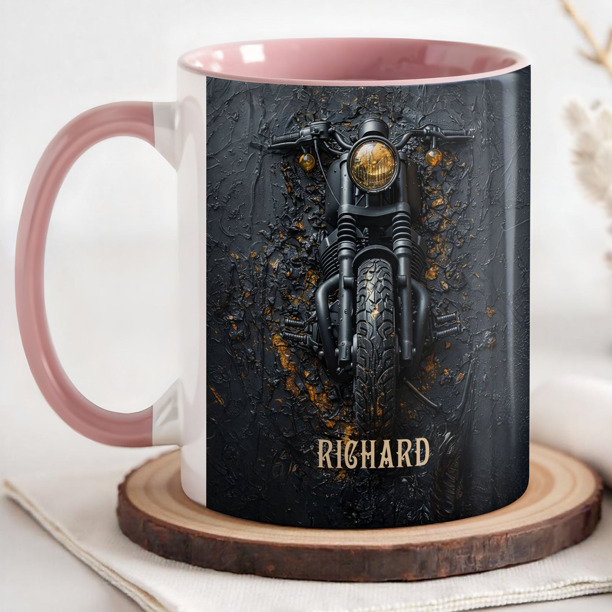 Vintage Soul And Open Roads Biker Motorcycle Design