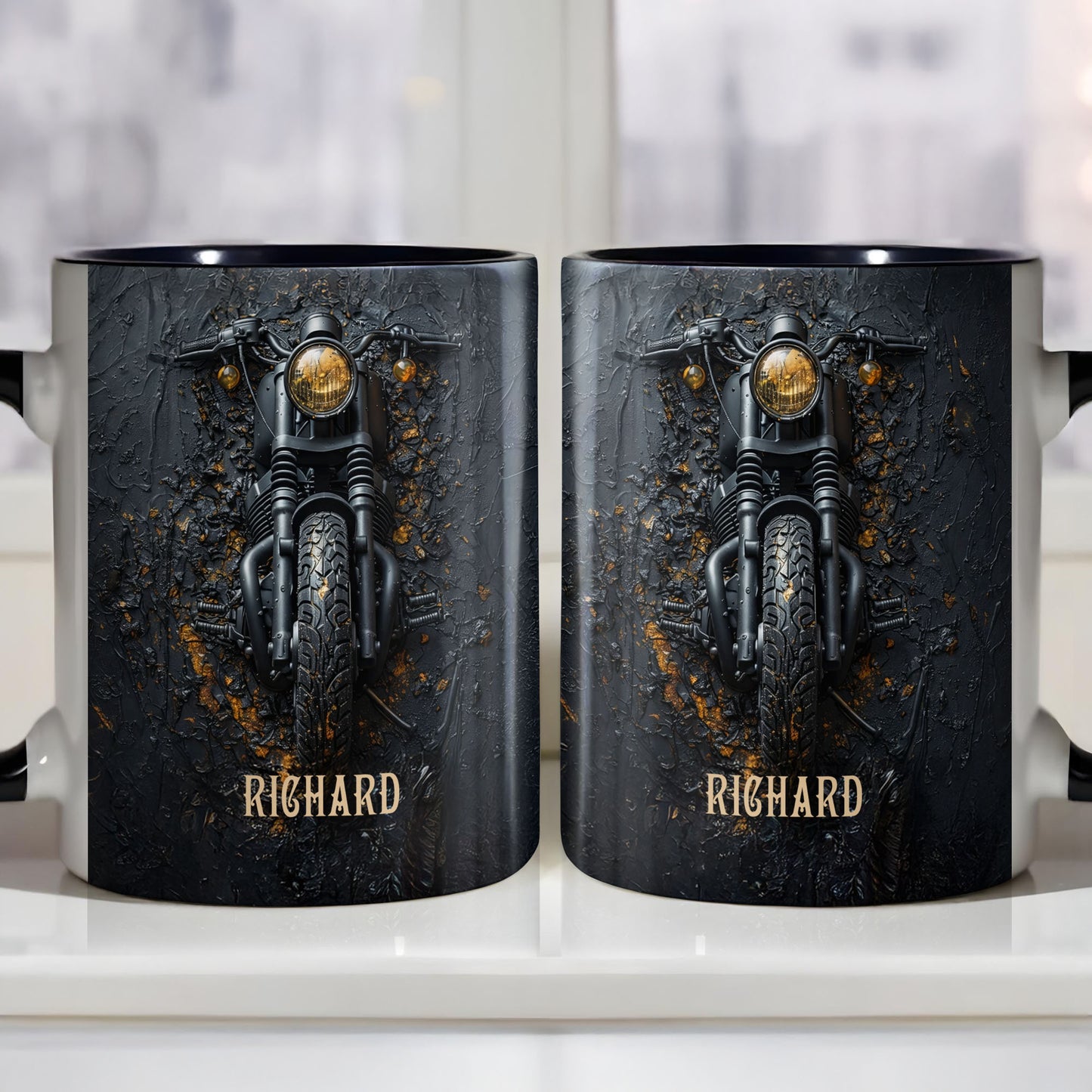 Vintage Soul And Open Roads Biker Motorcycle Design