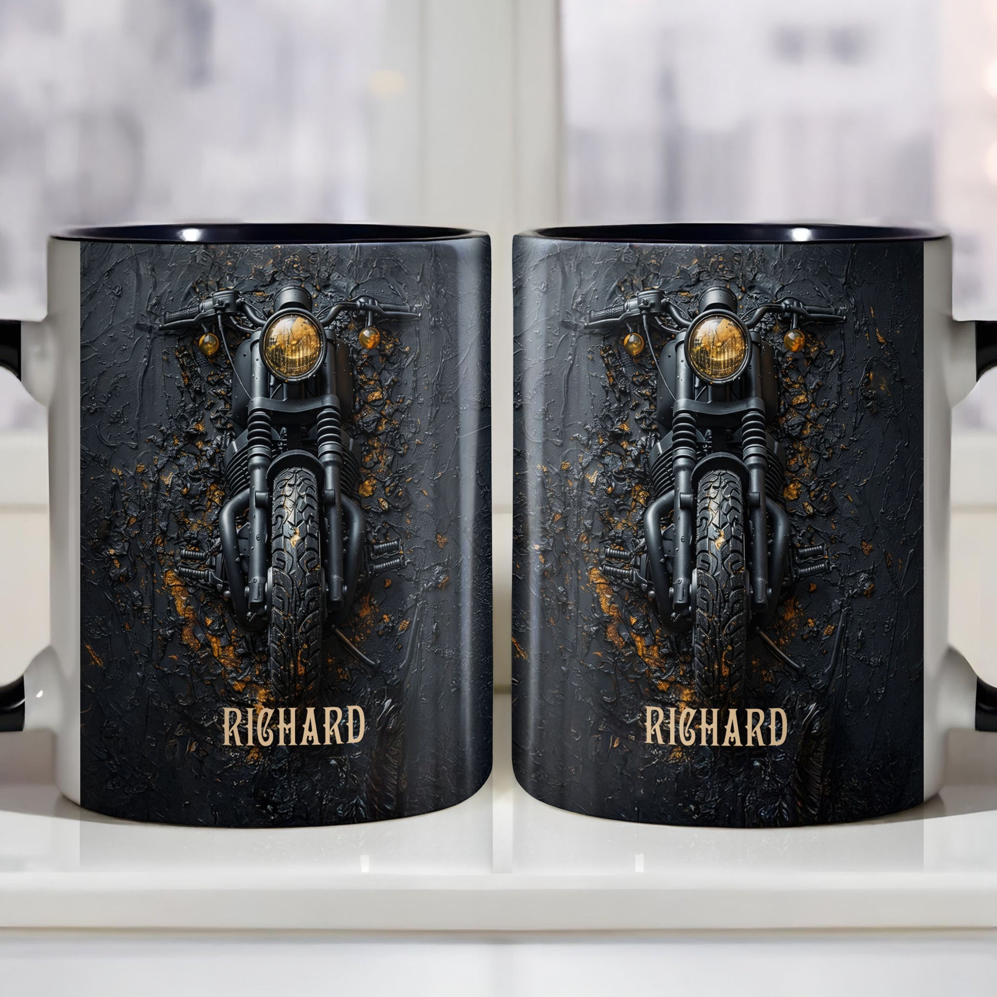 Vintage Soul And Open Roads Biker Motorcycle Design