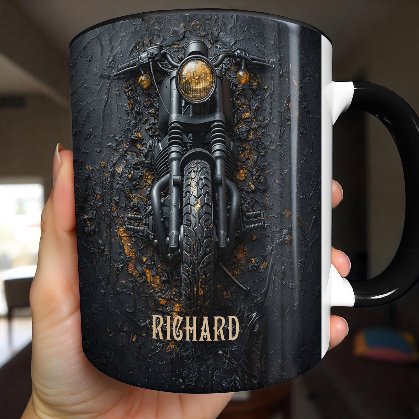 Vintage Soul And Open Roads Biker Motorcycle Design