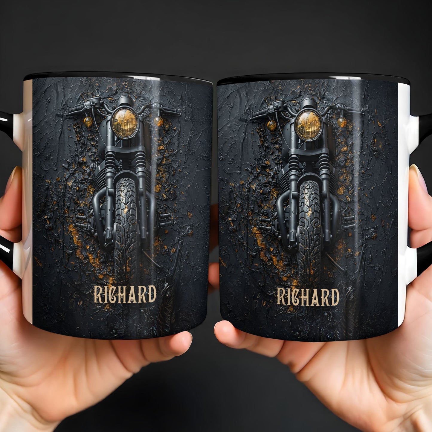 Vintage Soul And Open Roads Biker Motorcycle Design