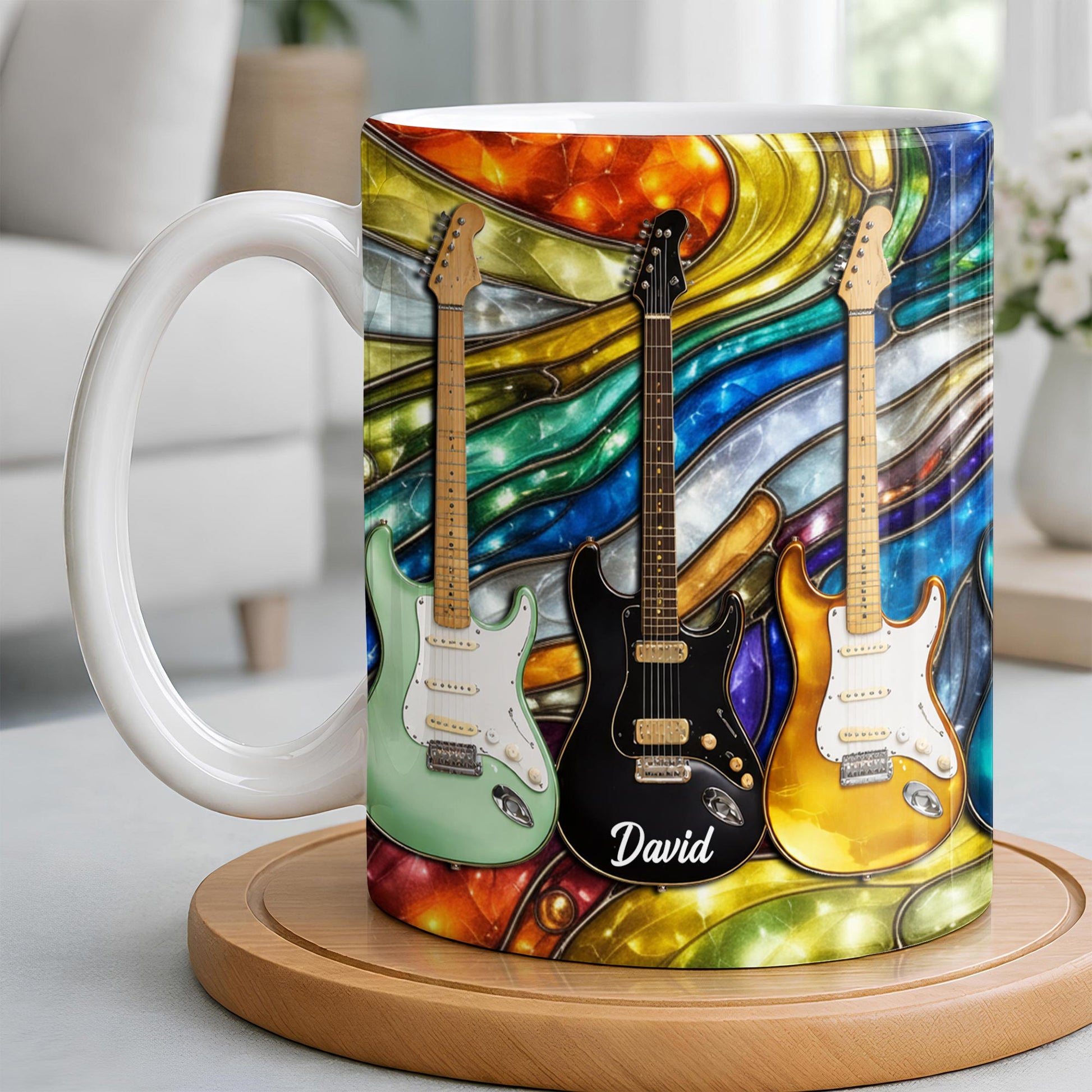David Electric Guitar Art