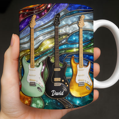 David Electric Guitar Art