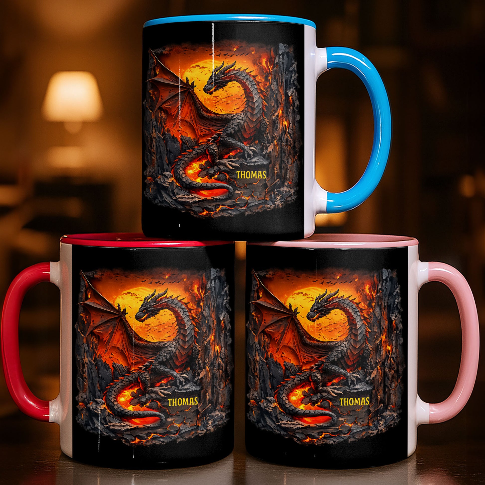 Rise From The Ashes Dragon Spirit Fire And Lava Mountain