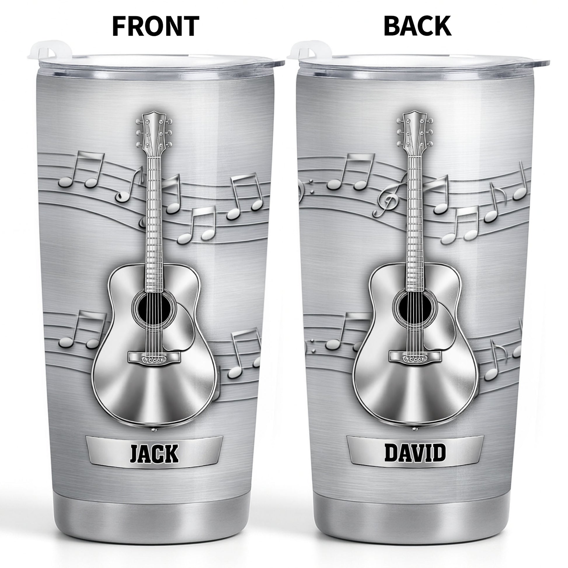 Music Is The Soundtrack To Your Life Acoustic Guitar And Notes