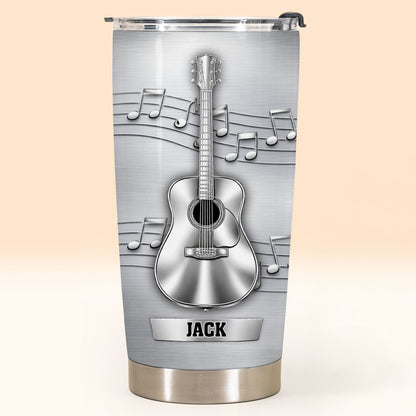 Music Is The Soundtrack To Your Life Acoustic Guitar And Notes