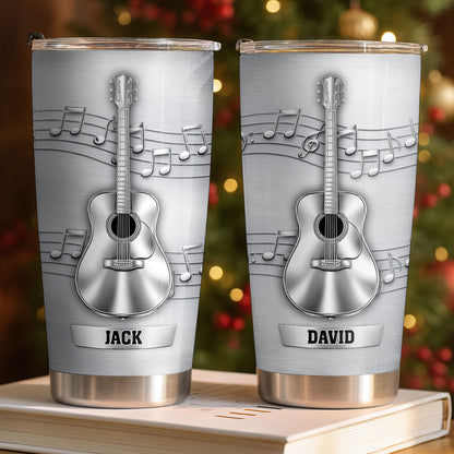 Music Is The Soundtrack To Your Life Acoustic Guitar And Notes