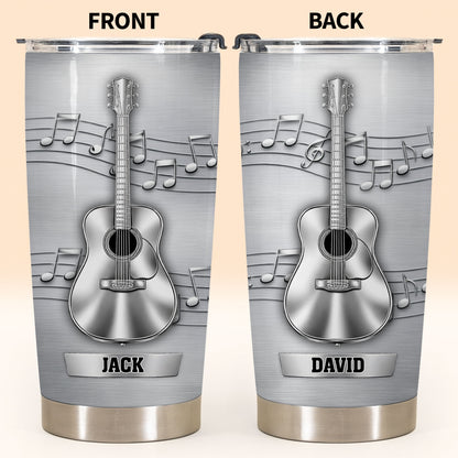 Music Is The Soundtrack To Your Life Acoustic Guitar And Notes