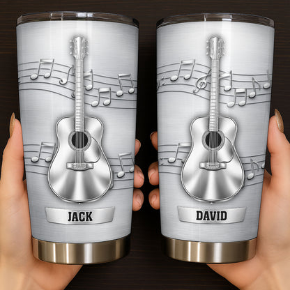 Music Is The Soundtrack To Your Life Acoustic Guitar And Notes