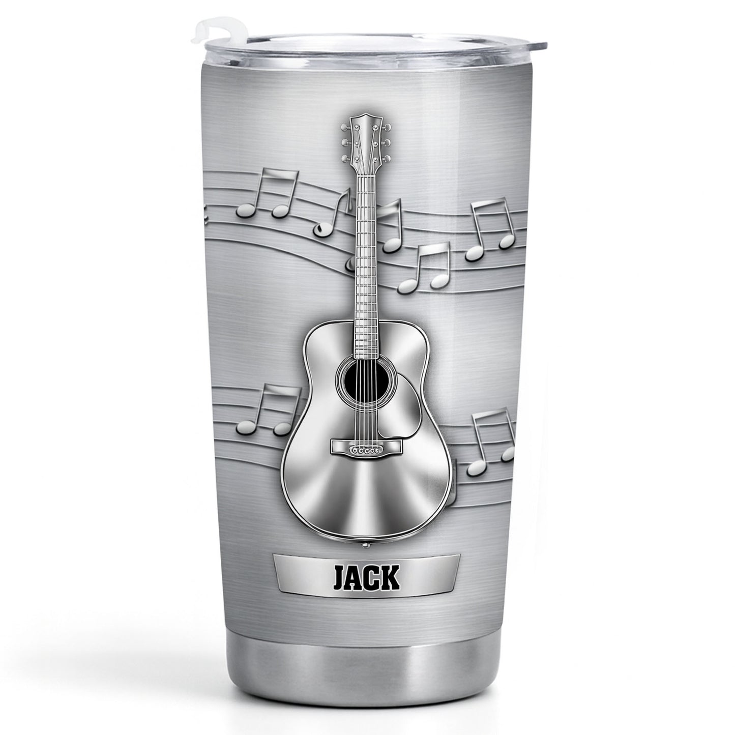 Music Is The Soundtrack To Your Life Acoustic Guitar And Notes